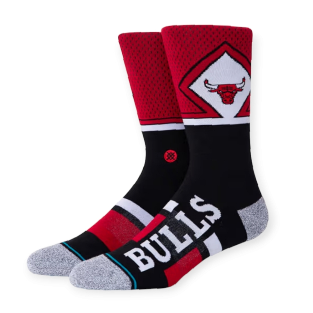 Stance NBA Chicago Bulls Shortcut 2 Crew Socks